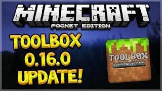 MCPE 0.16.0 TOOLBOX UPDATE! Minecraft Pocket Edition - 0.16.0 Toolbox NEW Commands (Pocket Edition)