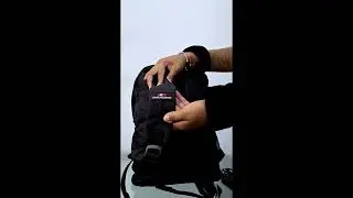 Mochila Ecko Escolar Masculina Estojo Casual Bolsa Notebook Faculdade Resistente - Preto