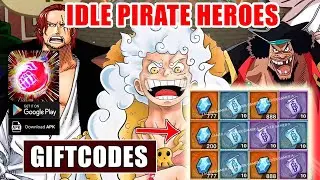 Idle Pirate Heroes & 7 Giftcodes Gameplay - One Piece Idle RPG Android Game