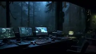 Home Office Rain Lofi