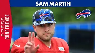 Sam Martin: “Really Happy I’m Here” | New Bills Punter Talks About Joining Bills | Buffalo Bills