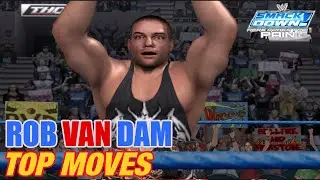 ROB VAN DAM TOP MOVES IN SMACKDOWN HERE COMES THE PAIN