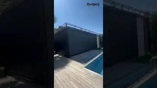 Dikey Zip Perde Sistemleri / Vertical Zip Screen Systems #zipscreen #outdoorliving  #verticalscreen