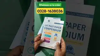 LAT Test Past Paper Book | LAT Test 2024