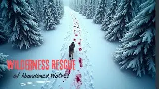 Wilderness Rescue of Abandoned Black Wolves!
