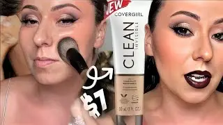 *NEW*REFORMULATED ‪@covergirl‬ CLEAN INVISIBLE FOUNDATION|| OILY SKIN REVIEW