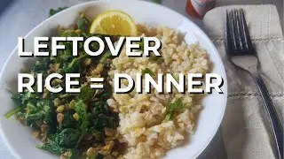 What I Do With Leftover Rice