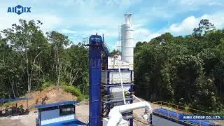 120tph Asphalt Batch Plant for Sale is Put into Use in Malaysia