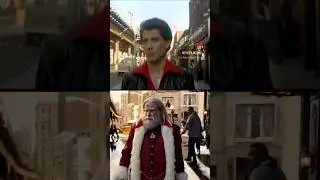 John Travolta Recreates Iconic Christmas Scene #christmas #shorts #viral