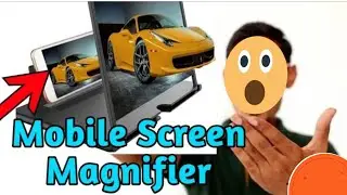 ये चीज़ आपके Phone को TV में बदल देगा | Mobile Screen Magnifier Review | Screen Magnifier For Mobile