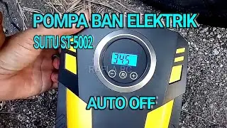 POMPA BAN ELEKTRIK  DISPLAY DIGITAL DC 12V AUTO OFF  || SUITU ST-5002