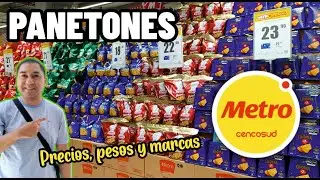 TOUR PANETONES en SUPERMERCADOS METRO - NAVIDAD 2024 / MARCAS & PRECIOS
