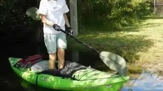 Assassin Kayak Paddle Getting Out
