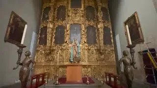 Mexico City Metropolitan Cathedral Church and Bank of Mexico Museum (4K)