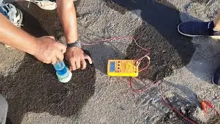NDT Half-cell Potential Test (Live Testing)