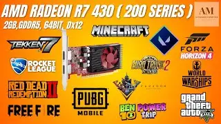 AMD RADEON R7 430 [200 SERIES] [2GB, GDDR5, 64BIT, DX12 ] GAMEPLAY2023