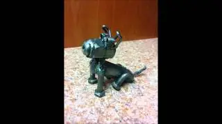 metal art recycle
