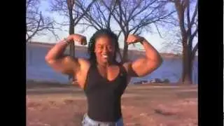 Black Female Bodybuilder - Kim Perez