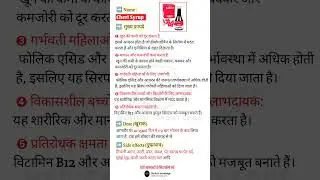 Cheri Syrup का उपयोग, फायदे ,साइड इफेक्ट,कीमत in Hindi | Anaemia | Cheri Syrup Uses in Hindi |