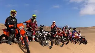 Epic Dirt Bike Chase in the Namib Dunes! (GoPro POV)