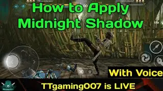How to Apply Midnight Shadow || Shadow Fight Arena || How to use Midnight Shadow ||