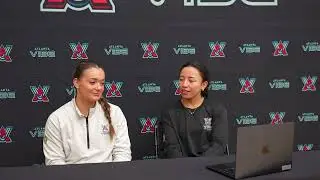 Whitney Bower & Kamaile Hiapo Training Camp Presser (12/12) | Atlanta Vibe
