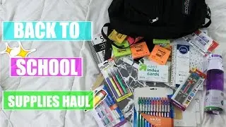 Back To School♕Supplies Haul 2016||TheBeautylover1900