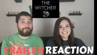 THE WITCHER COMIC CON TRAILER REACTION