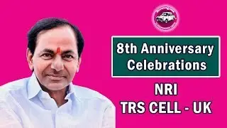 NRI TRS Cell UK - 8th Anniversary Celebrations || Live || Telangana Bhavan || TRS Party