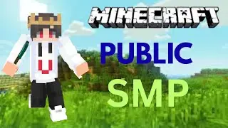 NEW PUBLIC SMP IS HERE 🔥 JOIN NOW | Minecraft SMP Live | USHADOWZ_07