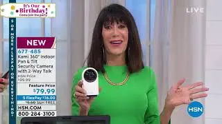 Kami 360 Indoor Pan   Tilt HD Security Camera with 2Way ...