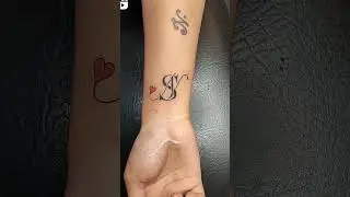 Name Tattoo l Ken's Tattoo Studio l Rajkot #tattoo #trending #tattooartist #kenstattoo