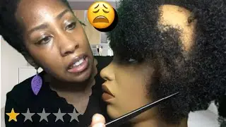Worst Reviewed Hair Salon👎🏽 (ASMR)