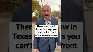 Can your neighbor park in front of your house?