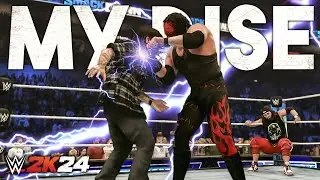 DU CATCH À COUP DE TASER - WWE 2K24 My RISE Undisputed #2