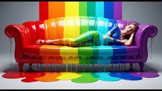 Which Couch Melts the Most? 🛋️✨ Dreamy Oddly Satisfying AI ASMR Video Pt.3