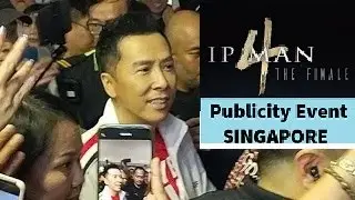Ip Man 4 publicity event - Donnie Yen 甄子丹 arrival