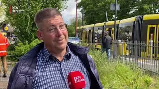 Wéér een tram ontspoord: 'We begrijpen dat mensen bezorgd zijn' [RTV Utrecht]