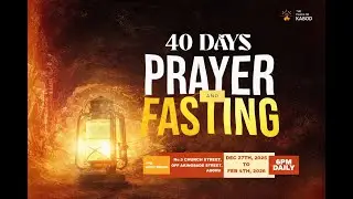40 Days of Prayer & Fasting | Day 4 | Pastor Alex D. Amos