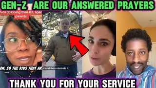Americans applaud & appreciate Gen-Z Teenagers dox*ng their parents working for ICE 
