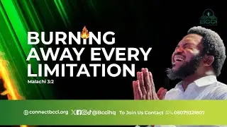 Burning Away Your Limitations Today &mdash; Prophetic Prayer for Breakthrough (LIVE)