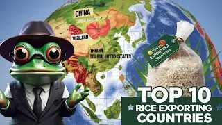 TOP 10 Rice Exporting Countries in the World! Latest Rankings Revealed #RiceExport #Top10Countries