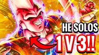 The New Ultra Buuhan Actually SOLOED His ENTIRE Team! DB Legends 