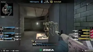 This play reminds me of Scream's ace on overpass | RBG Esports Vs Extra Salt