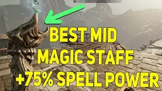 Best Mid Game Magic Staff Location   Spellgorger +75% Spell Damage in Tainted Grail Fall Of Avalon