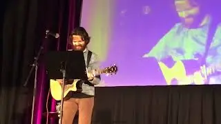Stephen Walters sings 