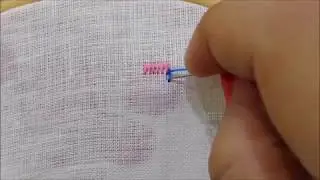 Punto Parigino - Tutorial ricamo a mano