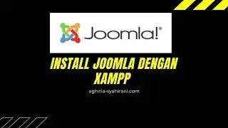 Cara Install Joomla di XAMPP (localhost)