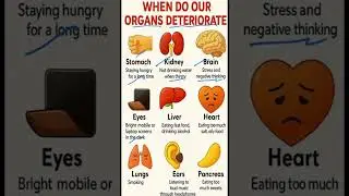When Your Organs Deteriorate | Lifestyle, disease और organ failure की सच्&zwj;ची कहानी