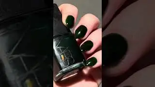 Swatch: NARS Zulu (1996) Topped with Touch-Up Paints Emerald (Early 00&rsquo;s)